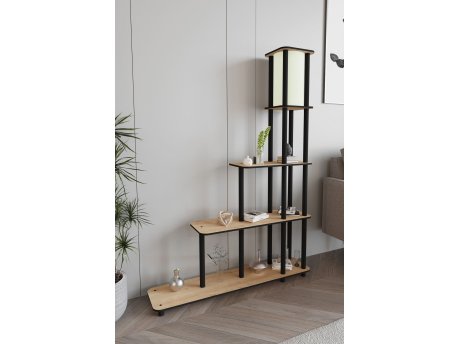 OPVIQ Podna lampa Escaleras Oak