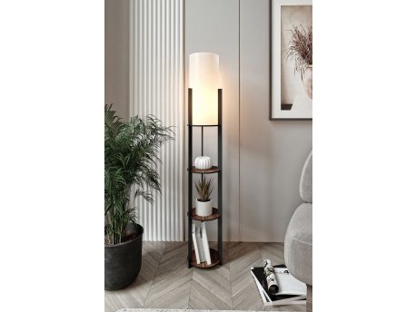 OPVIQ Podna lampa Radiante Walnut