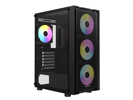 RAIDMAX Kuciste Raidmax Vector 216 Black 4 x RGB fan/Window/650W