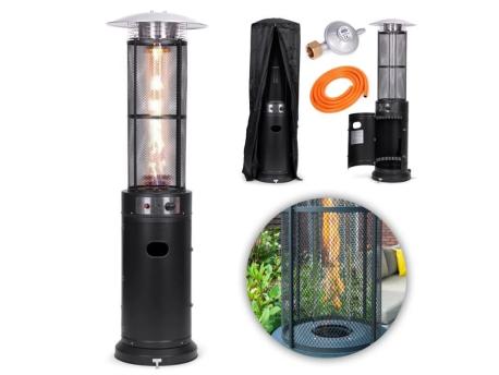 MultiGarden Gasna grejalica za terasu 11 kW, za terasu, dvorište, sa regulatorom, crevom i pokrivačem