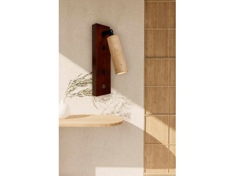 OPVIQ Zidna lampa Klein Walnut