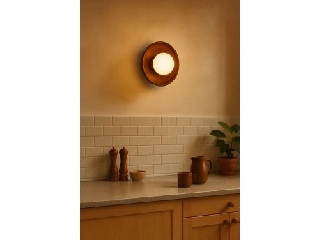 OPVIQ Zidna lampa Hand S Walnut