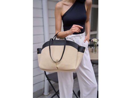 Zoozie Bags Ženska torba preko ramena MK1020024S27 0001 Black Cream