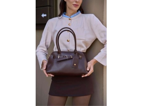 Zoozie Bags Elegantna ženska torba MK1020225SV10 002 Brown