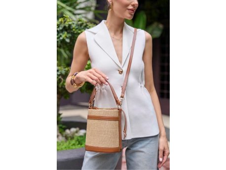 Zoozie Bags Ženska torbica MK1020225SAG10 01 Tan Hrast