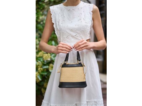 Zoozie Bags Ženska torbica MK1020225SV10 024 Black Hrast