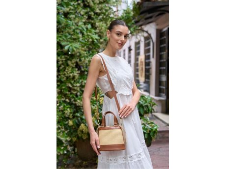 Zoozie Bags Ženska torbica MK1020225SV10 024 Tan Hrast