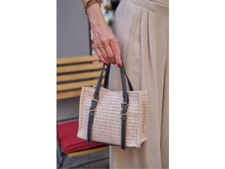 Zoozie Bags Ženska torbica MK1020225SV10 020 Cream Black