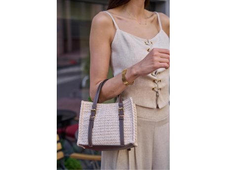 Zoozie Bags Ženska torbica MK1020225SV10 020 Cream Brown