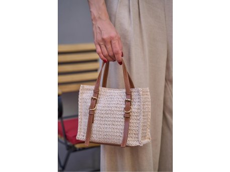 Zoozie Bags Ženska torbica MK1020225SV10 020 Cream Tan