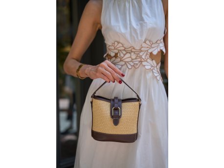 Zoozie Bags Ženska torbica MK1020225SV10 018 Brown Hrast