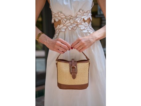 Zoozie Bags Ženska torbica MK1020225SV10 018 Tan Hrast