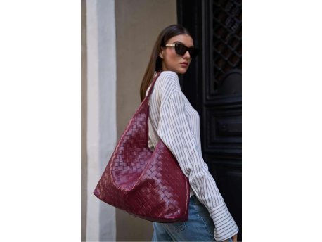 Zoozie Bags Ženska torba preko ramena MK1020024SM25 003 Claret Red