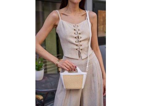 Zoozie Bags Ženska torbica MK1020225SV10 016 White Hrast