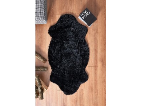Conceptum Hypnose Tepih (150x200) Tavsan Tuyu Cift Kafa Black