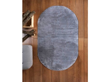 Conceptum Hypnose Tepih (150x200) Tavsan Tuyu Oval Grey