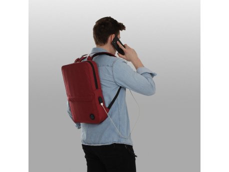 Zoozie Bags Torba - ranac za laptop bordo boja 3178