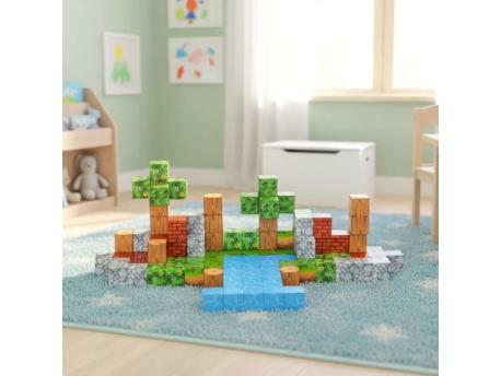 ECO TOYS Set magnetnih kocki za decu 87 delova
