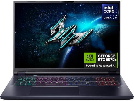 ACER Predator Helios Neo 18 AI PHN18-72-916E (Abyssal Black) WQXGA 240Hz, U9 275HX, 32GB, 1TB SSD, RTX 5070Ti 12GB (NH.QVMEX.00H)