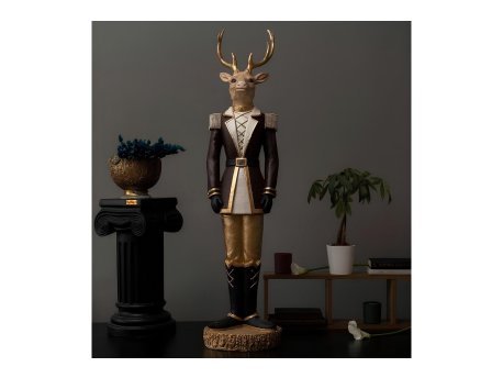 WALLXPERT Decorative Object u braon - zlatnoj boji CY0637