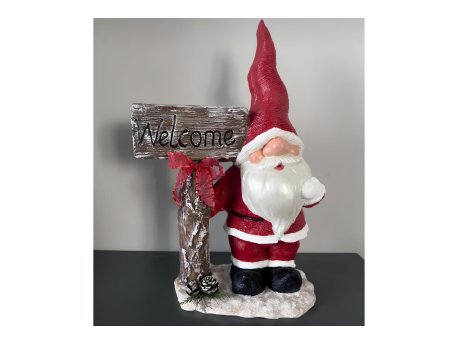 WALLXPERT Decorative Object crveni deda mraz CY0679