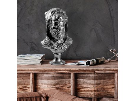 WALLXPERT Decorative Object u srebrnoj boji 040 B