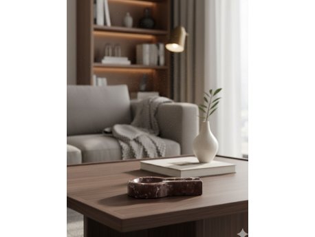 WALLXPERT Pepeljara Rosso Levanto Burgundy