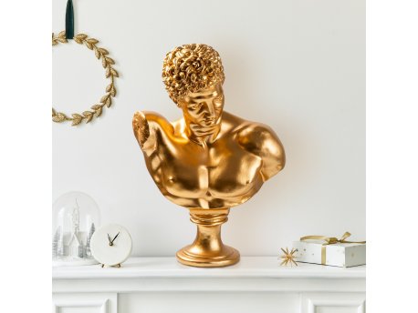 WALLXPERT Decorative Object figura zlatne boje 042