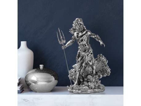 WALLXPERT Decorative Object srebrna figura 035 B
