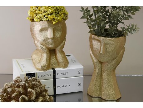 WALLXPERT Set ukrasnih vaza (2 komada) CY0454