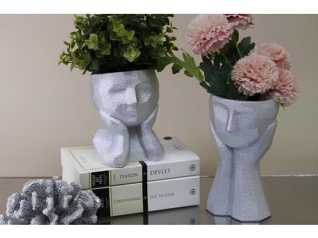 WALLXPERT Set ukrasnih vaza (2 komada) CY0455