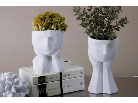 WALLXPERT Set ukrasnih vaza (2 komada) CY0456