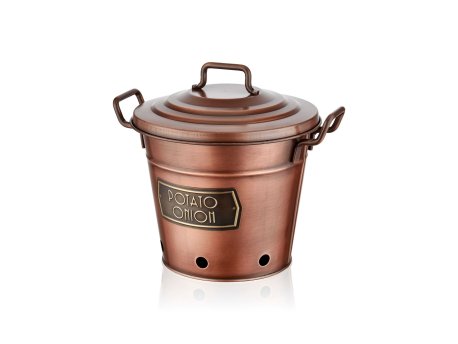 WALLXPERT Kanta za cveće bakar boja MGL0037