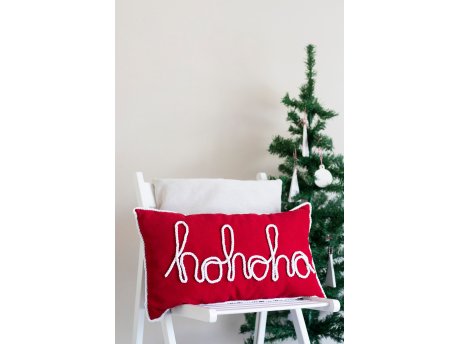 WALLXPERT Dekorativni jastuk crvene boje BSY117