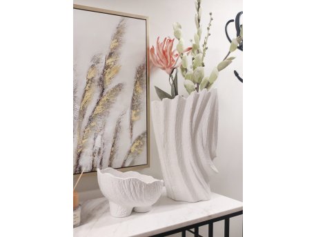 WALLXPERT Dekoratini predmet bela boja LCA0027