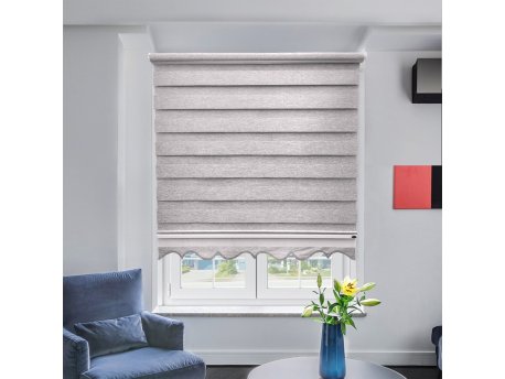 WALLXPERT Zebra zavesa Bambu Gray (80 x 200)