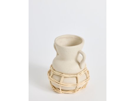 WALLXPERT Dekorativna vaza od keramike Pot Terracota