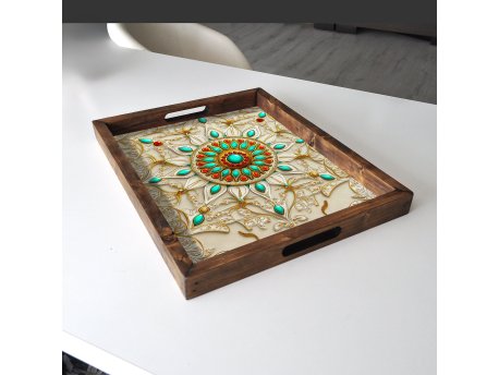 WALLXPERT Drveni poslužavnik REF003