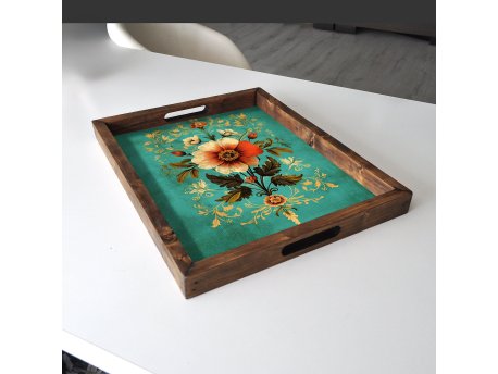 WALLXPERT Dekorativni drveni poslužavnik REF011