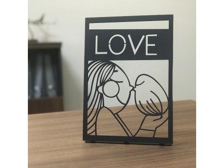 WALLXPERT Decorative Object figura Only Love Pod