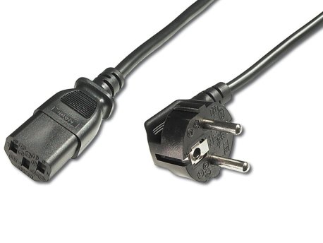 DIGITUS Kabl za napajanje C13 na šuko 2.5m crni