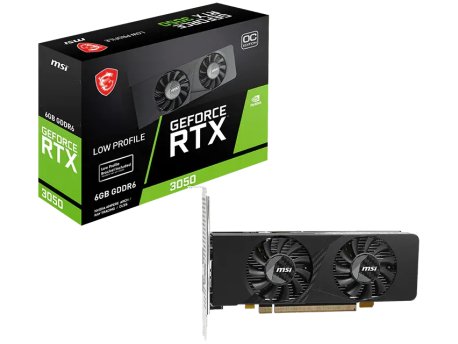 MSI GeForce RTX 3050 LP E 6G OC