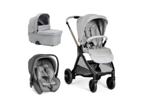 CHICCO Kolica za bebe 3u1 Trio Sistem Bellagio, Siva