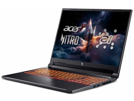 ACER Nitro V 16 AI ANV16-42-R4LX (Black) WUXGA IPS 180Hz, Ryzen 7 260, 16GB, 1TB SSD, RTX 5060 8GB (NH.U1GEX.00M)