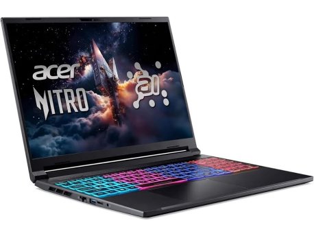 ACER Nitro V 16S AI ANV16S-61-R35Q (Black) WQXGA IPS 180Hz, Ryzen AI 9 365. 32 GB, 1TB SSD, RTX 5070 8GB (NH.QXNEX.004)
