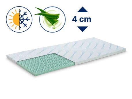 DORMEO Aloe Vera Vitalis 2u1 topper 4cm 70x190