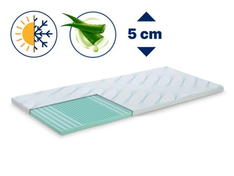 DORMEO Aloe Vera Vitalis 2u1 topper 5cm 180x200
