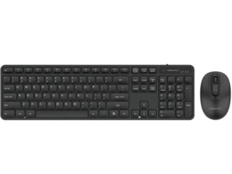 VOLKANO Garnet Tastatura + miš Wireless VKX-20008-BK, US crna