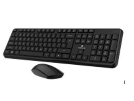VOLKANO Opal Tastatura + miš Wireless VK-20249-BK, US crna