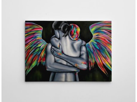 WALLXPERT Dekorativno slikanje na platnu WY198 (70 x 100)